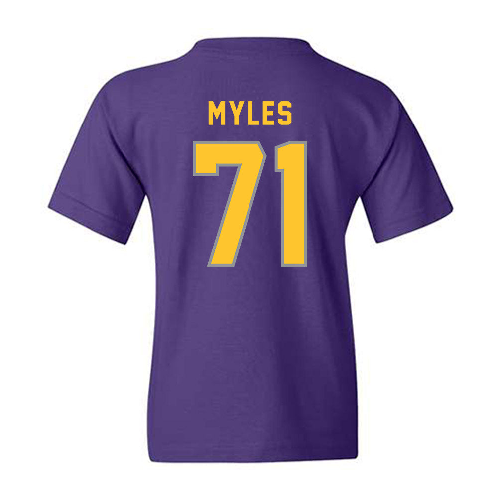 PVAMU - NCAA Football : Xyler Myles - Classic Shersey Youth T-Shirt-1