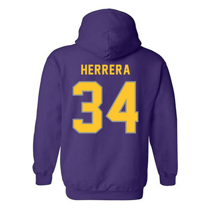 PVAMU - NCAA Baseball : Isaac Herrera - Classic Shersey Hooded Sweatshirt-1