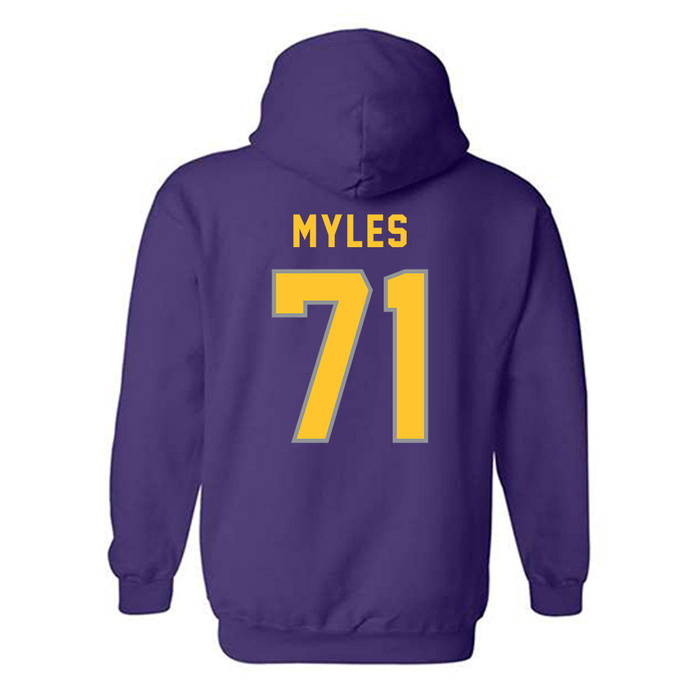 PVAMU - NCAA Football : Xyler Myles - Classic Shersey Hooded Sweatshirt-1