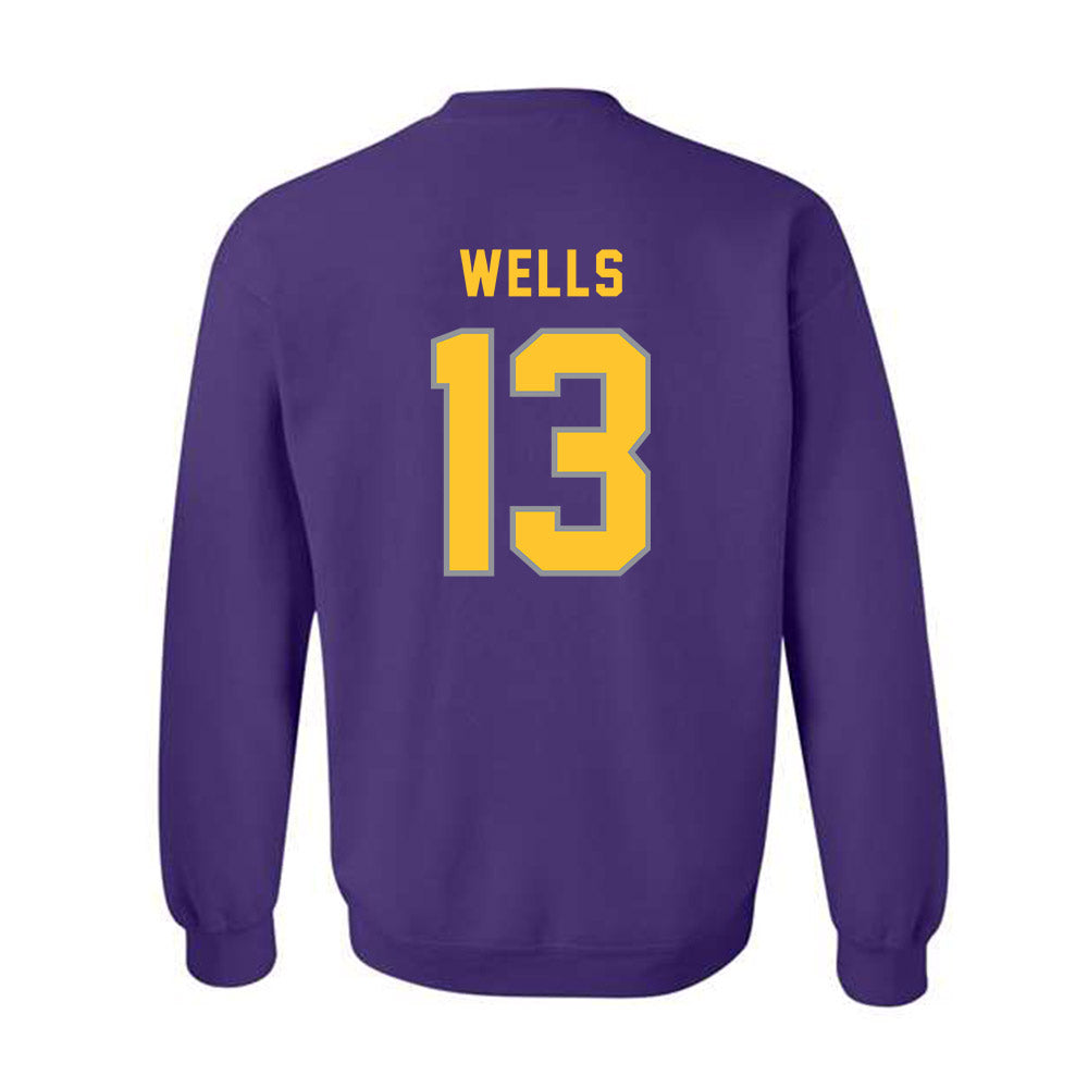 PVAMU - NCAA Men's Basketball : Cory Wells - Classic Shersey Crewneck Sweatshirt-1