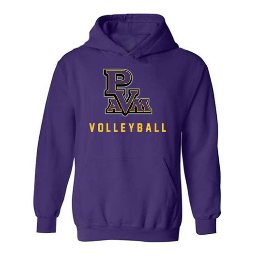 PVAMU - NCAA Women's Volleyball : Jade Coates - Classic Shersey Hooded Sweatshirt-0