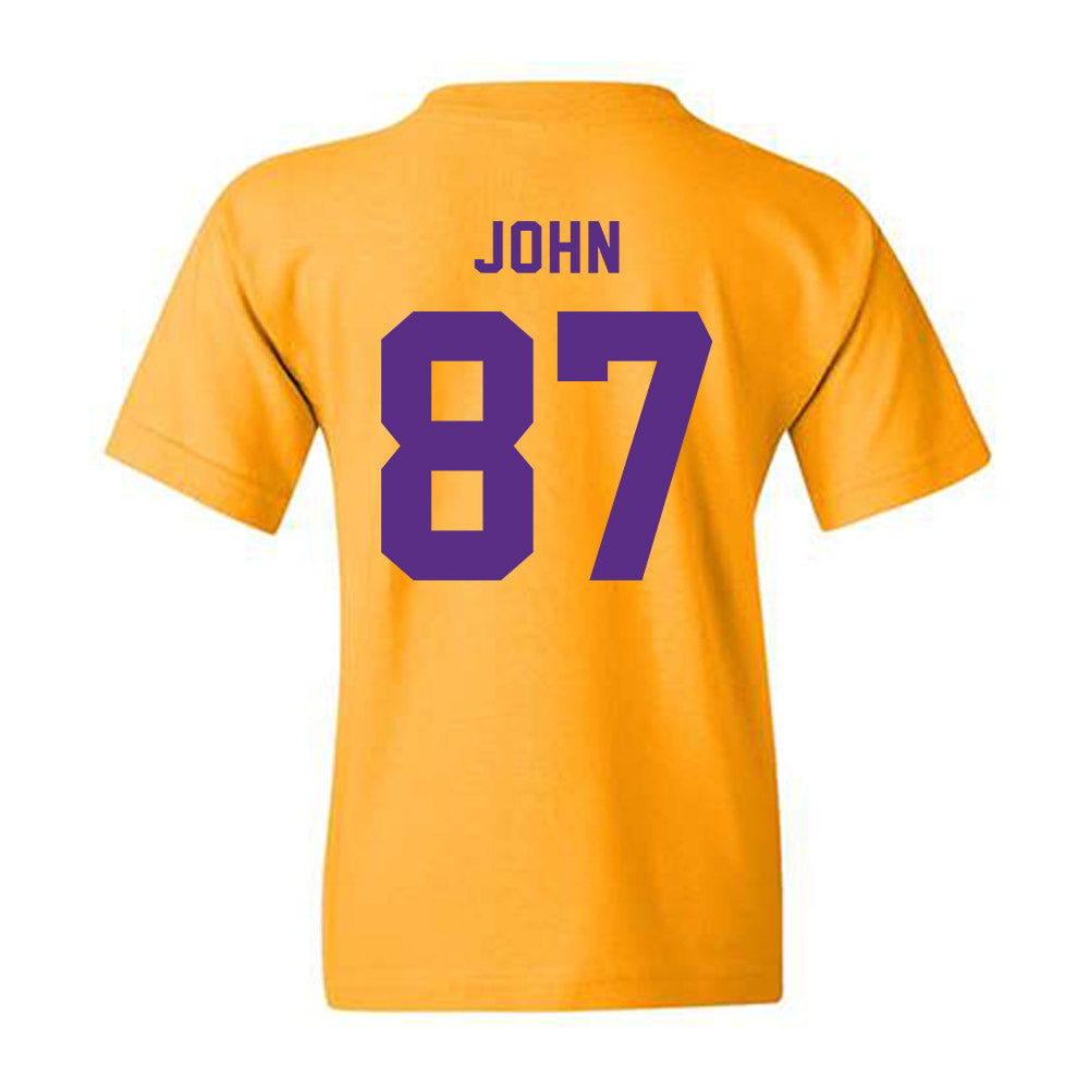 PVAMU - NCAA Football : Ethan John - Classic Shersey Youth T-Shirt-1