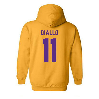 PVAMU - NCAA Men's Basketball : Hassane Diallo - Classic Shersey Hooded Sweatshirt-1