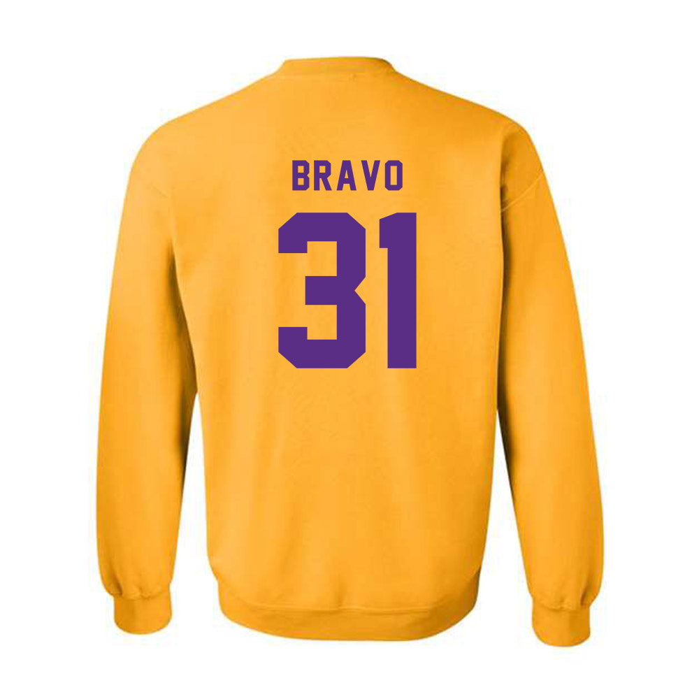 PVAMU - NCAA Baseball : Leonardo Bravo - Classic Shersey Crewneck Sweatshirt-1
