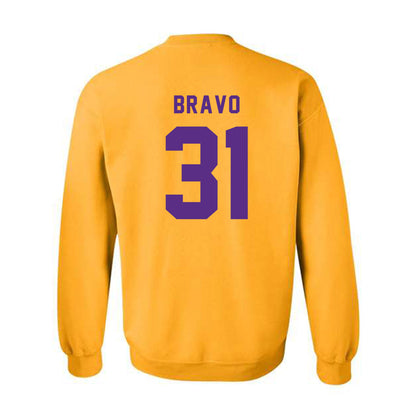 PVAMU - NCAA Baseball : Leonardo Bravo - Classic Shersey Crewneck Sweatshirt-1