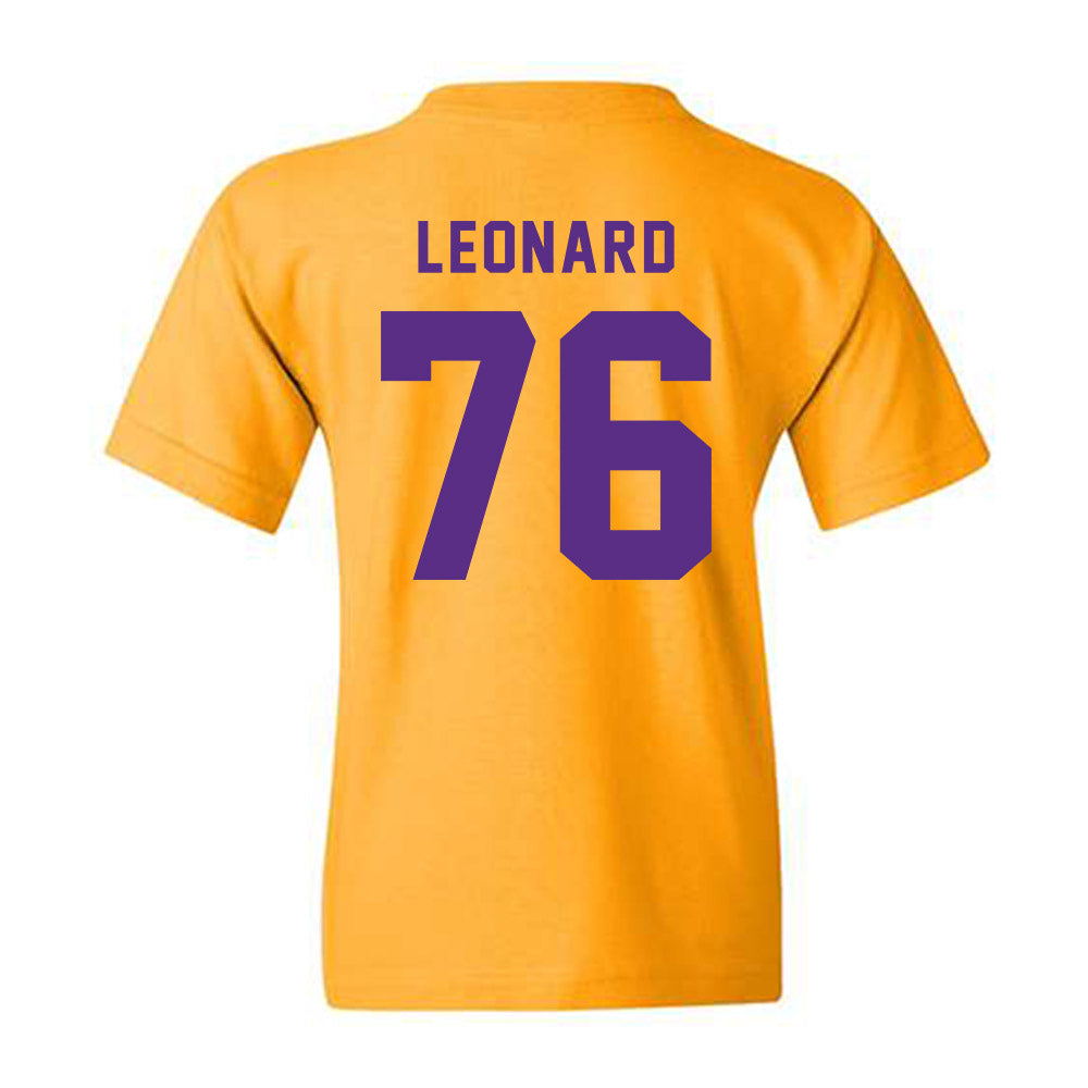 PVAMU - NCAA Football : Caleb Leonard - Classic Shersey Youth T-Shirt-1