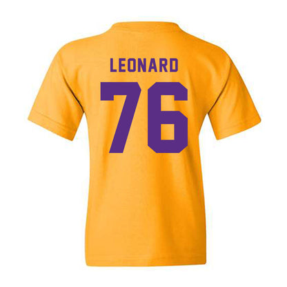 PVAMU - NCAA Football : Caleb Leonard - Classic Shersey Youth T-Shirt-1