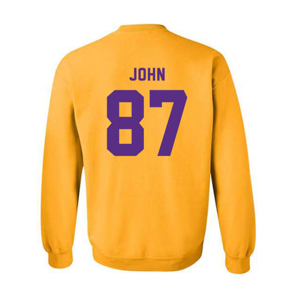 PVAMU - NCAA Football : Ethan John - Classic Shersey Crewneck Sweatshirt-1