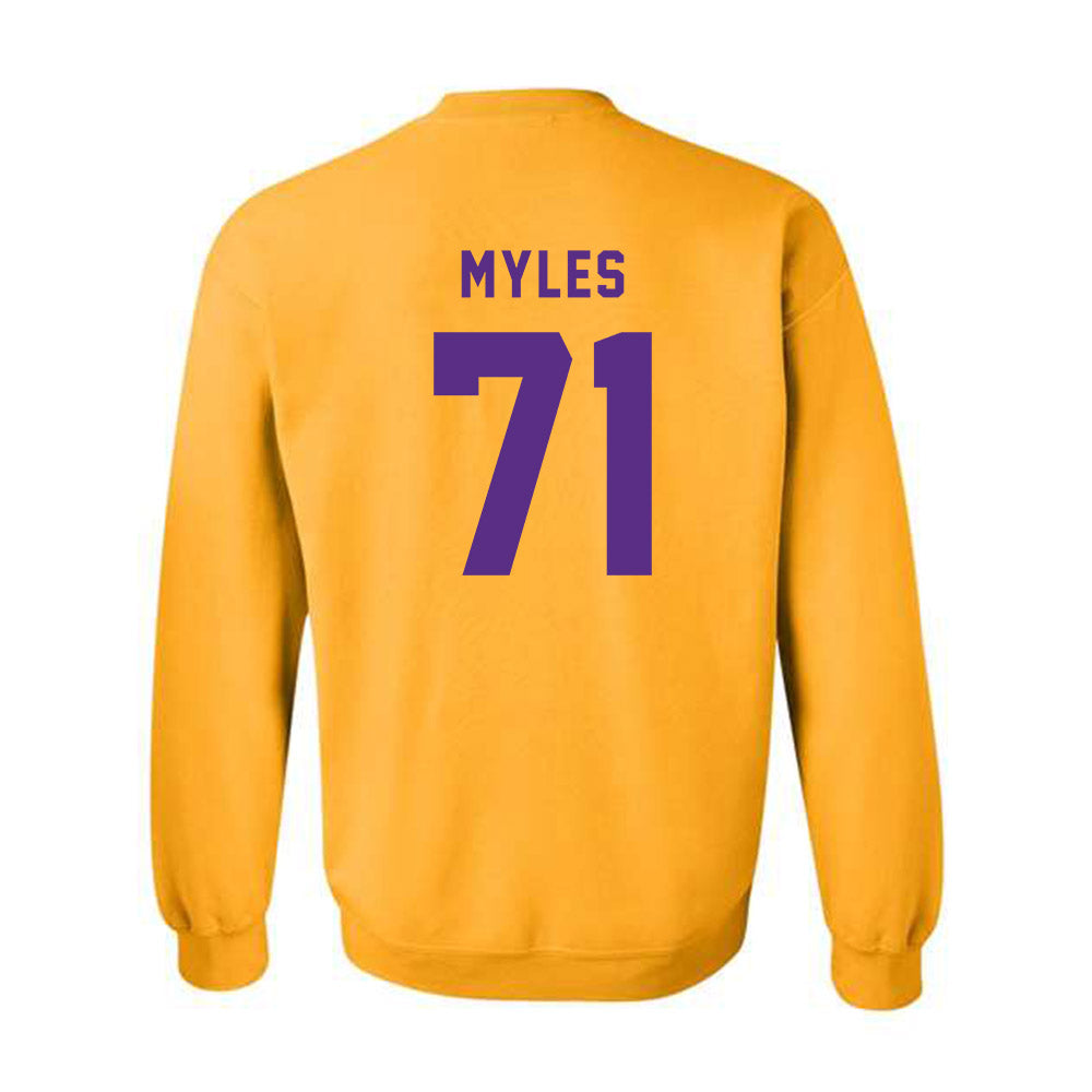 PVAMU - NCAA Football : Xyler Myles - Classic Shersey Crewneck Sweatshirt-1