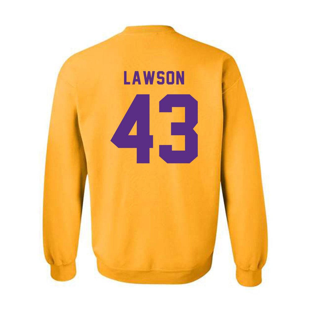 PVAMU - NCAA Baseball : John Lawson - Classic Shersey Crewneck Sweatshirt-1