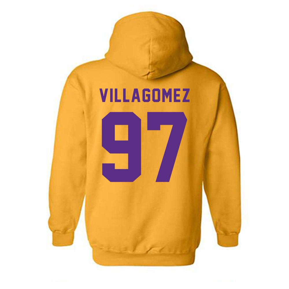 PVAMU - NCAA Football : Carlos Villagomez - Classic Shersey Hooded Sweatshirt-1
