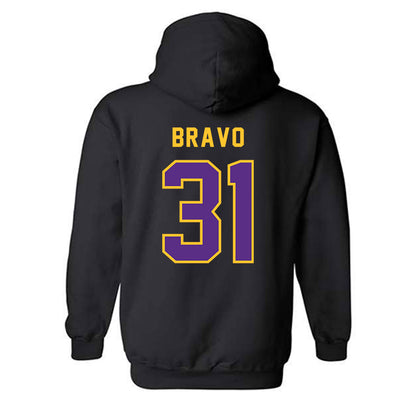 PVAMU - NCAA Baseball : Leonardo Bravo - Classic Shersey Hooded Sweatshirt-1