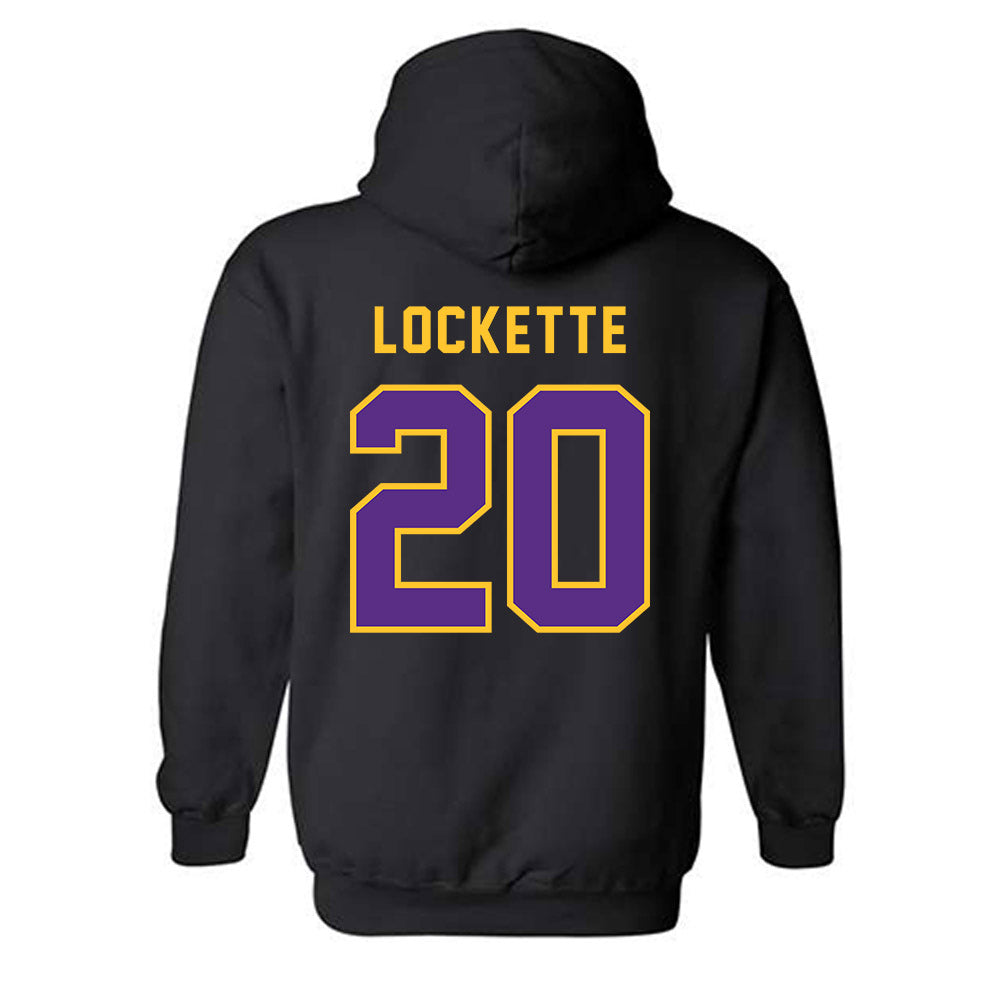 PVAMU - NCAA Baseball : Corie Lockette - Classic Shersey Hooded Sweatshirt-1