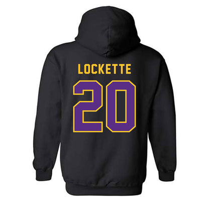 PVAMU - NCAA Baseball : Corie Lockette - Classic Shersey Hooded Sweatshirt-1