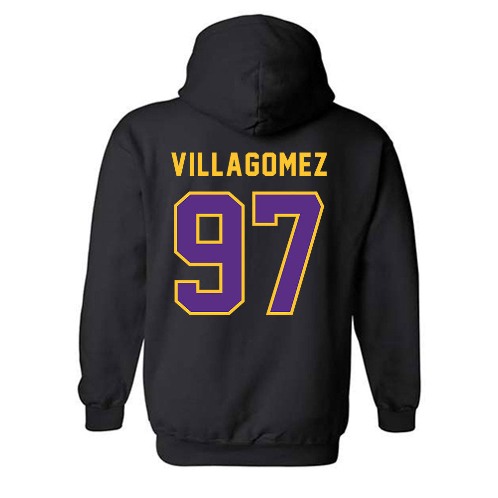 PVAMU - NCAA Football : Carlos Villagomez - Classic Shersey Hooded Sweatshirt-1