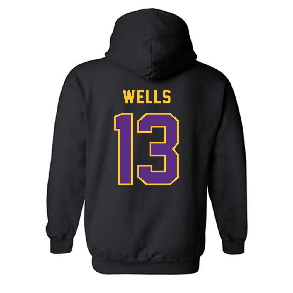 PVAMU - NCAA Men's Basketball : Cory Wells - Classic Shersey Hooded Sweatshirt-1