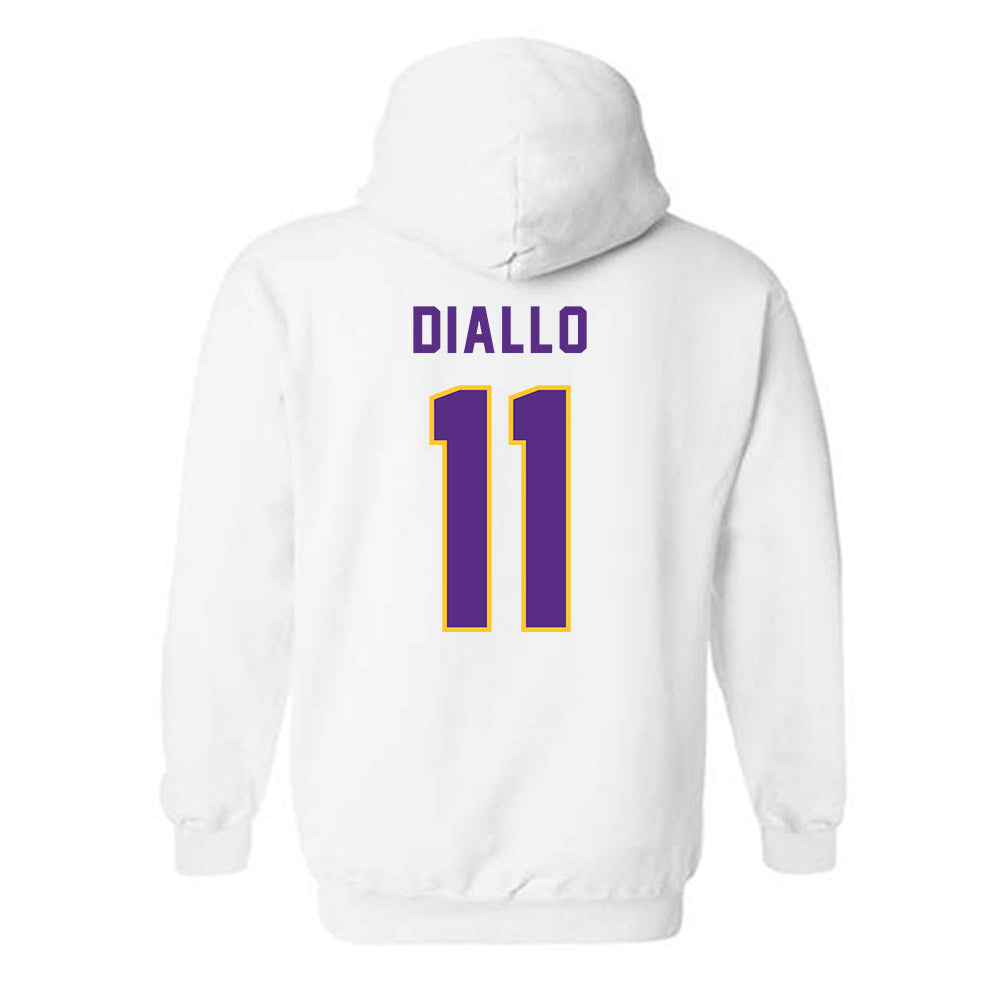 PVAMU - NCAA Men's Basketball : Hassane Diallo - Classic Shersey Hooded Sweatshirt-1
