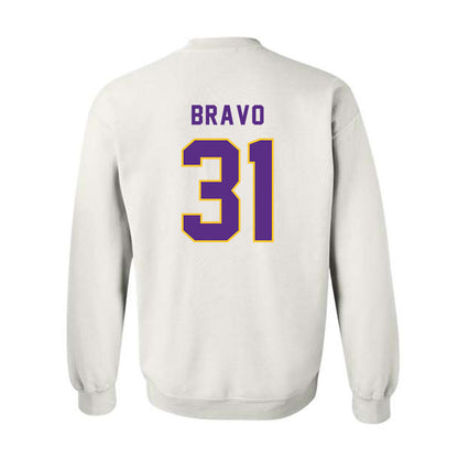 PVAMU - NCAA Baseball : Leonardo Bravo - Classic Shersey Crewneck Sweatshirt-1