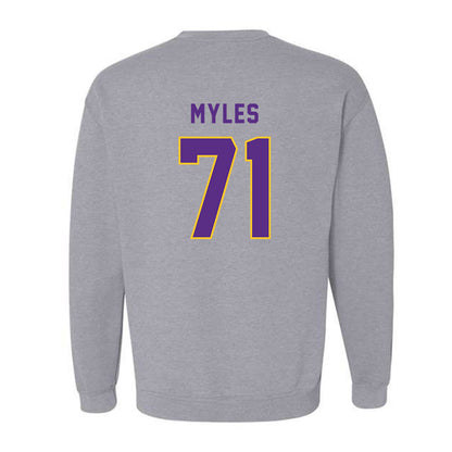 PVAMU - NCAA Football : Xyler Myles - Classic Shersey Crewneck Sweatshirt-1
