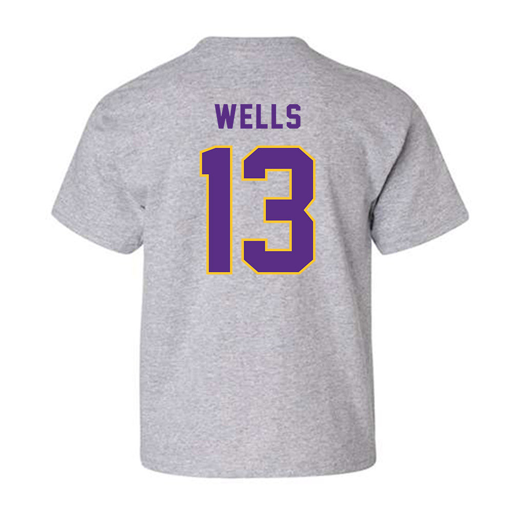 PVAMU - NCAA Men's Basketball : Cory Wells - Classic Shersey Youth T-Shirt-1