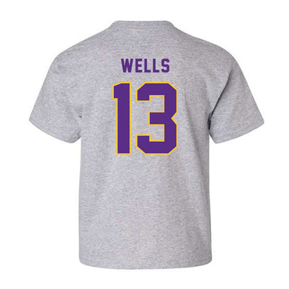 PVAMU - NCAA Men's Basketball : Cory Wells - Classic Shersey Youth T-Shirt-1
