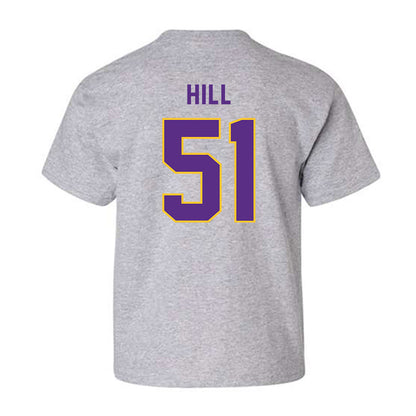 PVAMU - NCAA Football : Nigel Hill - Classic Shersey Youth T-Shirt-1