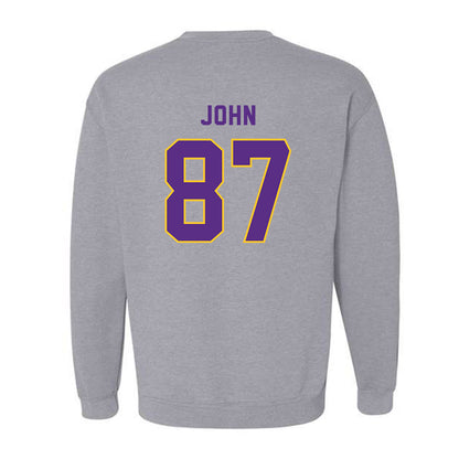 PVAMU - NCAA Football : Ethan John - Classic Shersey Crewneck Sweatshirt-1