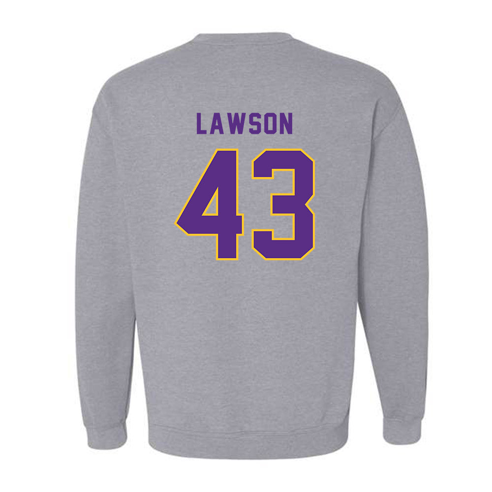 PVAMU - NCAA Baseball : John Lawson - Classic Shersey Crewneck Sweatshirt-1