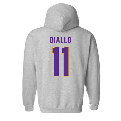 PVAMU - NCAA Men's Basketball : Hassane Diallo - Classic Shersey Hooded Sweatshirt-1