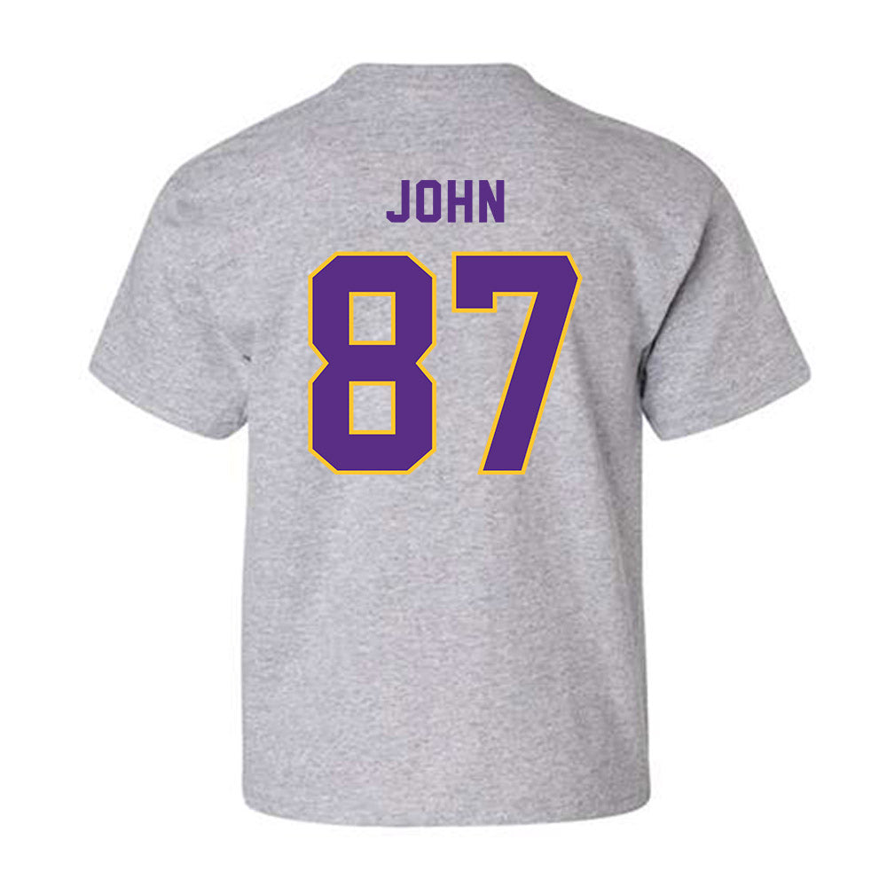 PVAMU - NCAA Football : Ethan John - Classic Shersey Youth T-Shirt-1