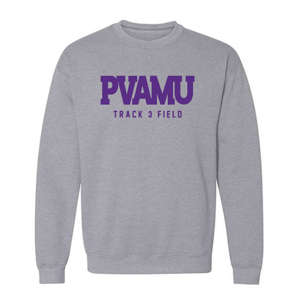 PVAMU - NCAA Men's Track & Field : Devin Miller - Classic Shersey Crewneck Sweatshirt-0
