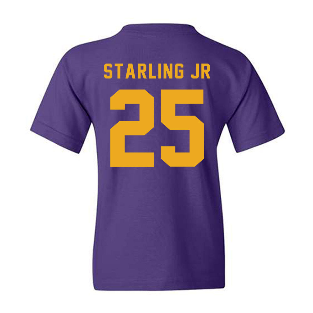 PVAMU - NCAA Football : Darrell Starling Jr - Classic Shersey Youth T-Shirt-1