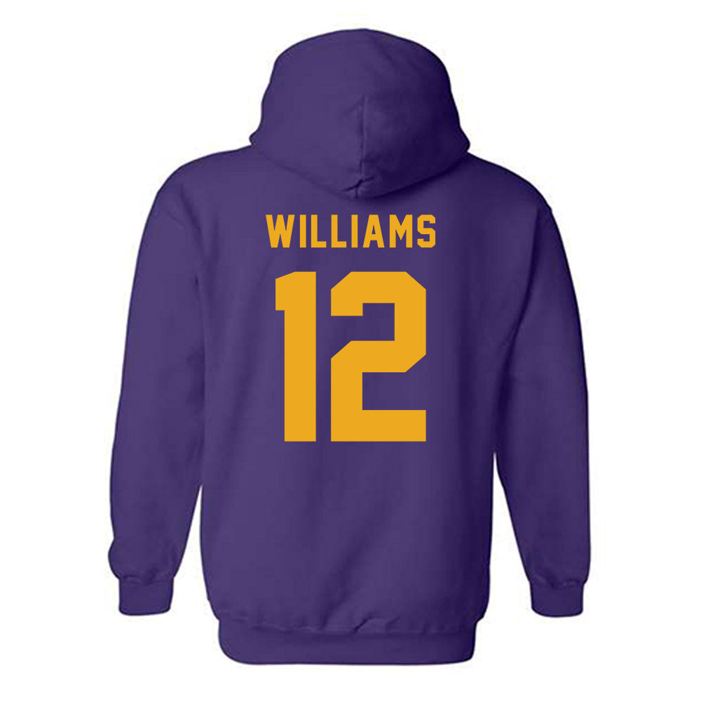 PVAMU - NCAA Men's Basketball : Lance Williams - Classic Shersey Hooded Sweatshirt-1