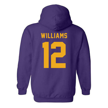 PVAMU - NCAA Men's Basketball : Lance Williams - Classic Shersey Hooded Sweatshirt-1
