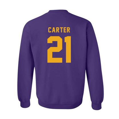 PVAMU - NCAA Football : Tevin Carter - Classic Shersey Crewneck Sweatshirt-1