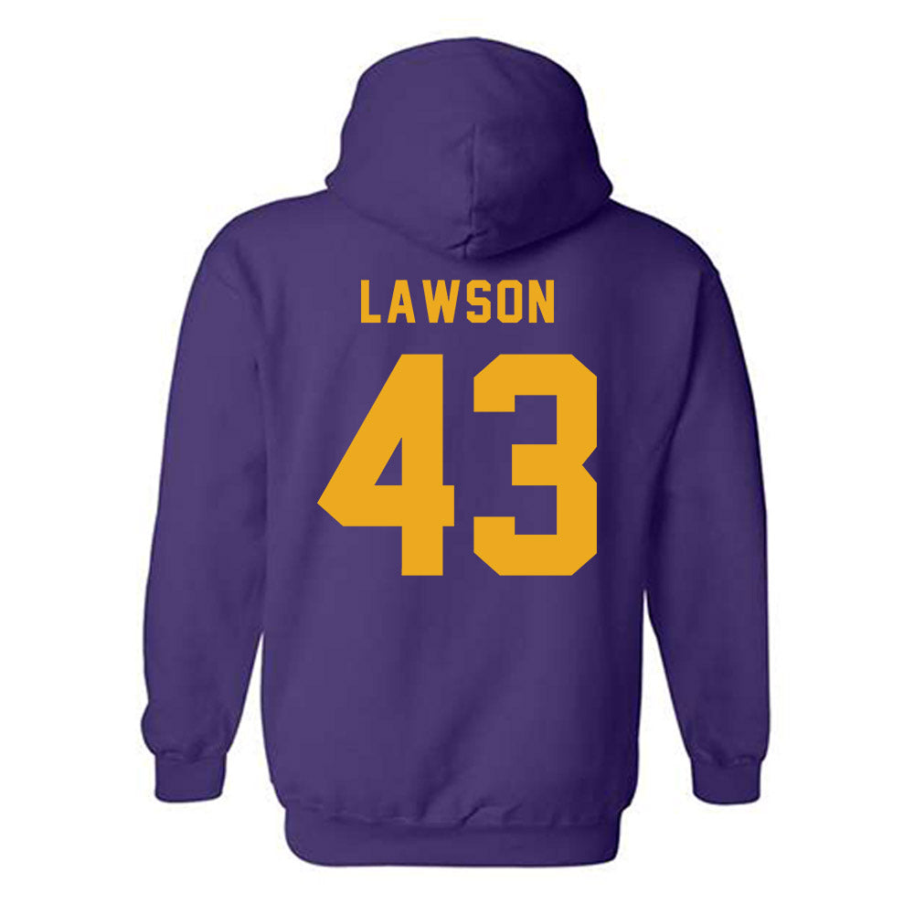 PVAMU - NCAA Baseball : John Lawson - Classic Shersey Hooded Sweatshirt-1
