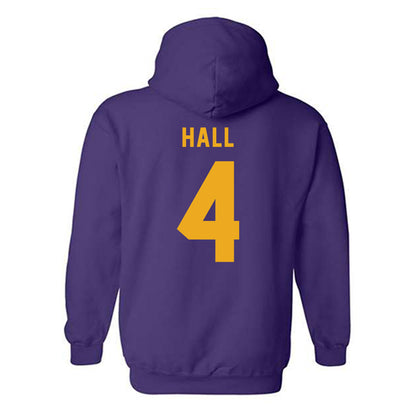 PVAMU - NCAA Baseball : Blake Hall - Classic Shersey Hooded Sweatshirt-1