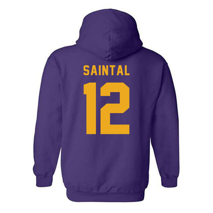 PVAMU - NCAA Football : Dagostino Saintal - Classic Shersey Hooded Sweatshirt-1
