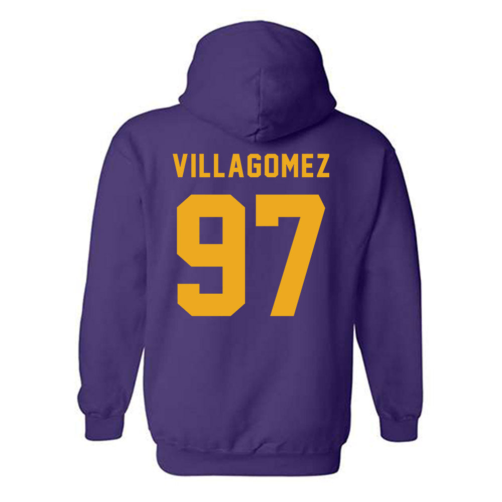PVAMU - NCAA Football : Carlos Villagomez - Classic Shersey Hooded Sweatshirt-1