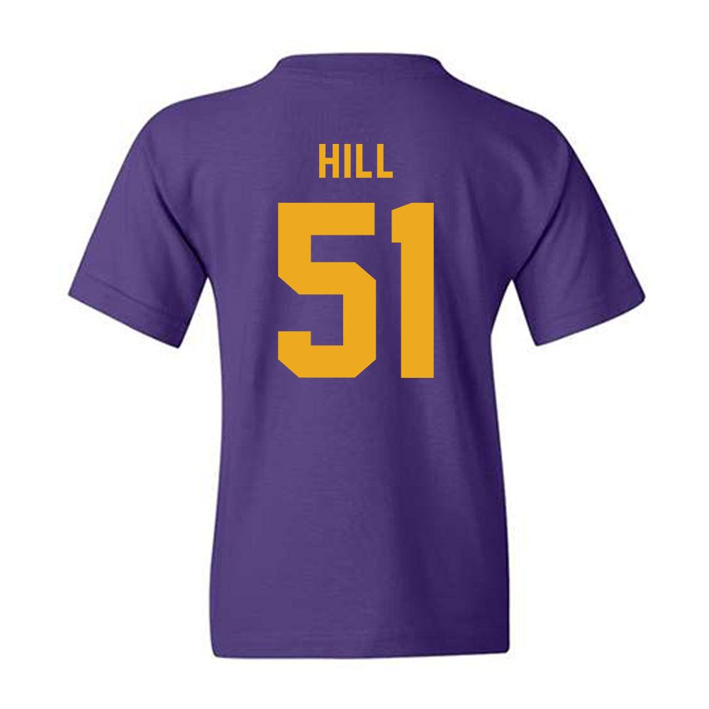 PVAMU - NCAA Football : Nigel Hill - Classic Shersey Youth T-Shirt-1