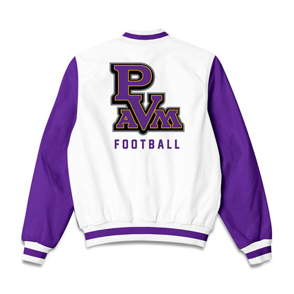 PVAMU - NCAA Football : Darrell Starling Jr - Bomber Jacket-1