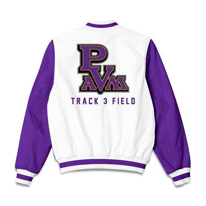PVAMU - NCAA Women's Track & Field : Krislyn Green - Bomber Jacket-1