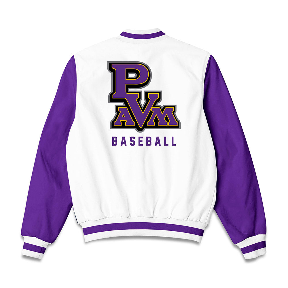 PVAMU - NCAA Baseball : Blake Hall - Bomber Jacket-1