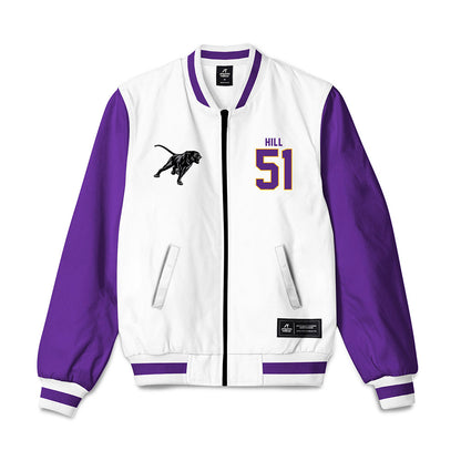 PVAMU - NCAA Football : Nigel Hill - Bomber Jacket-0