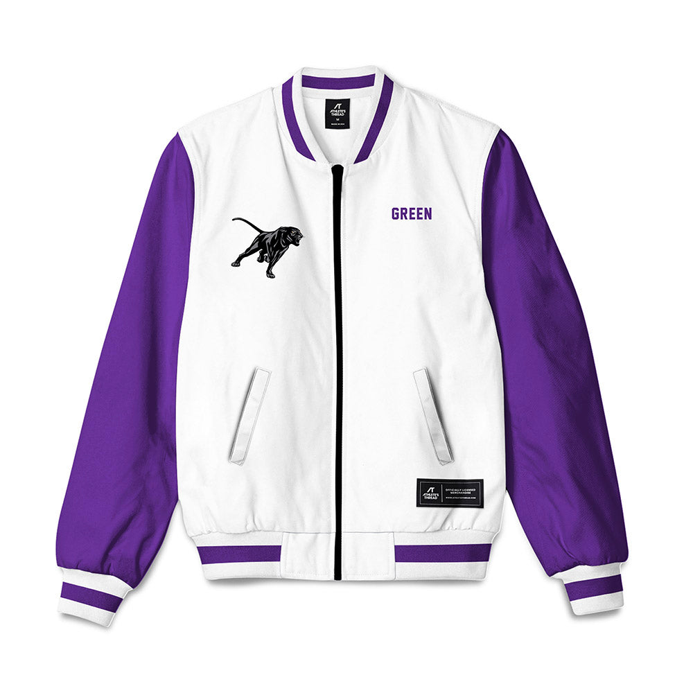 PVAMU - NCAA Women's Track & Field : Krislyn Green - Bomber Jacket-0