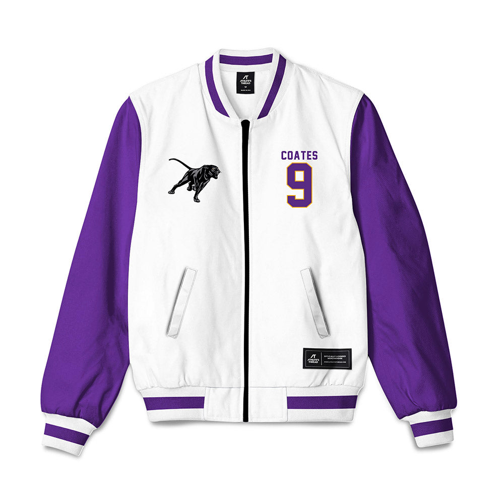 PVAMU - NCAA Women's Volleyball : Jade Coates - Bomber Jacket-0