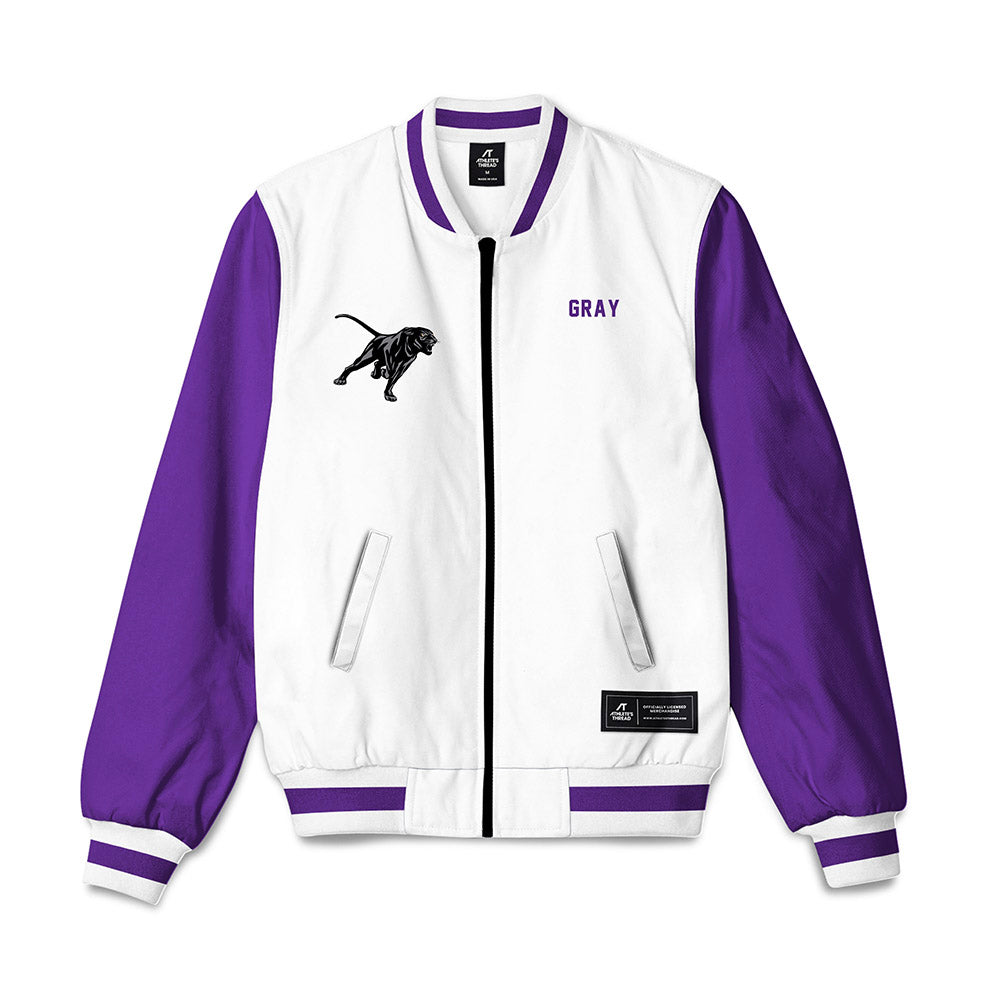 PVAMU - NCAA Women's Track & Field : Jaliyah Gray - Bomber Jacket-0