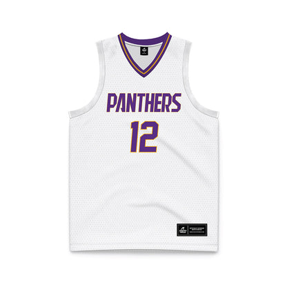 PVAMU - NCAA Men's Basketball : Lance Williams - White Basketball Jersey-0
