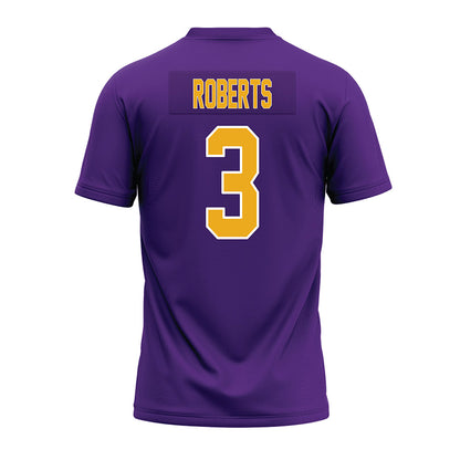 PVAMU - NCAA Football : Sterling Roberts - Purple Premium Football Jersey-1