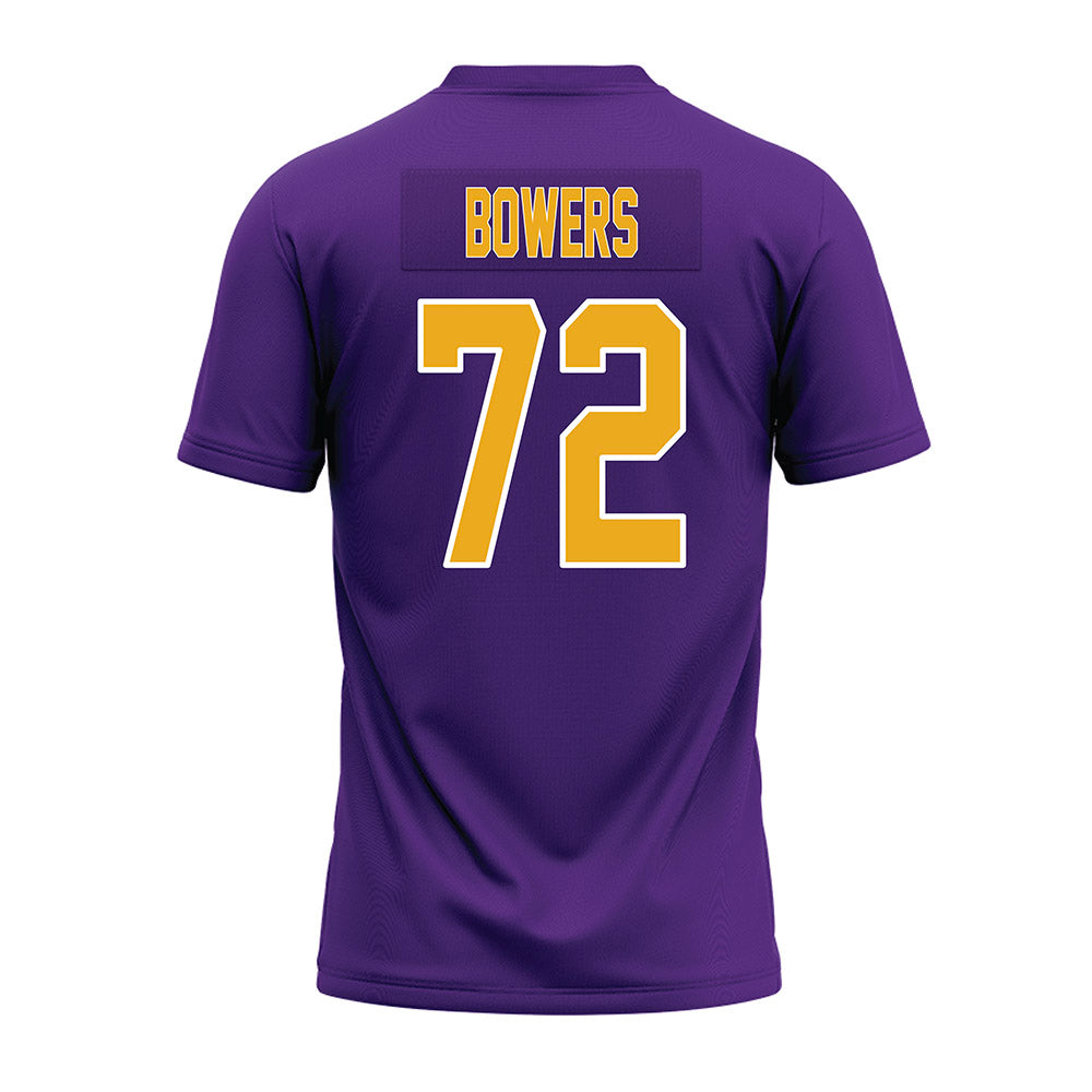 PVAMU - NCAA Football : Caden Bowers - Purple Premium Football Jersey-1